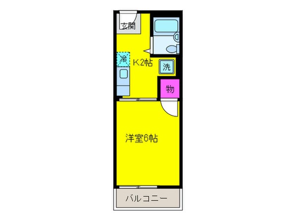 ソレイユＡの物件間取画像